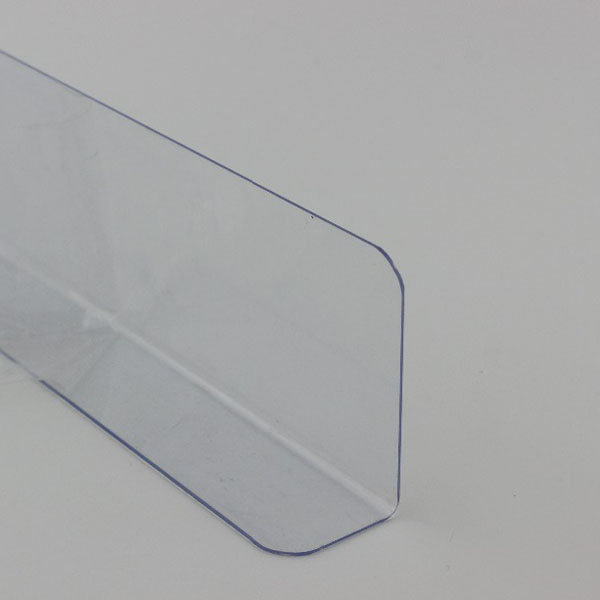 5pcs Plastic Shelf Dividers Store Goods Separators L-Shaped Plastic Shelf  Divider Supermarket Commodity Divider Magnetic